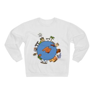 «cada casa es un mon sense» — Sudadera cuello redondo premium