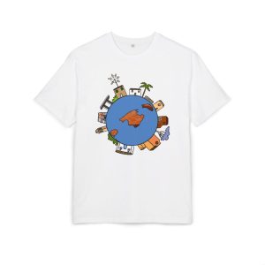 «cada casa es un mon sense» — Camiseta oversize gruesa