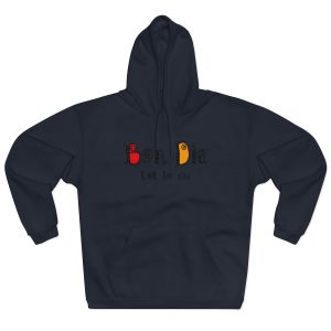 Bon dia tot lo dia — Sudadera con capucha cerrada