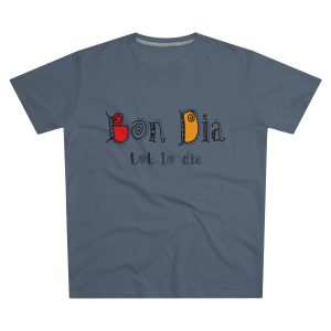 Bon dia tot lo dia — Camiseta hombre corte moderno