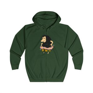 Eriço Surf — Sudadera con capucha y cremallera