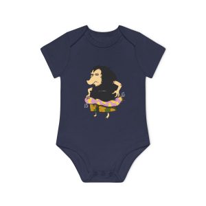 Eriço Surf — Body bebe manga corta organico
