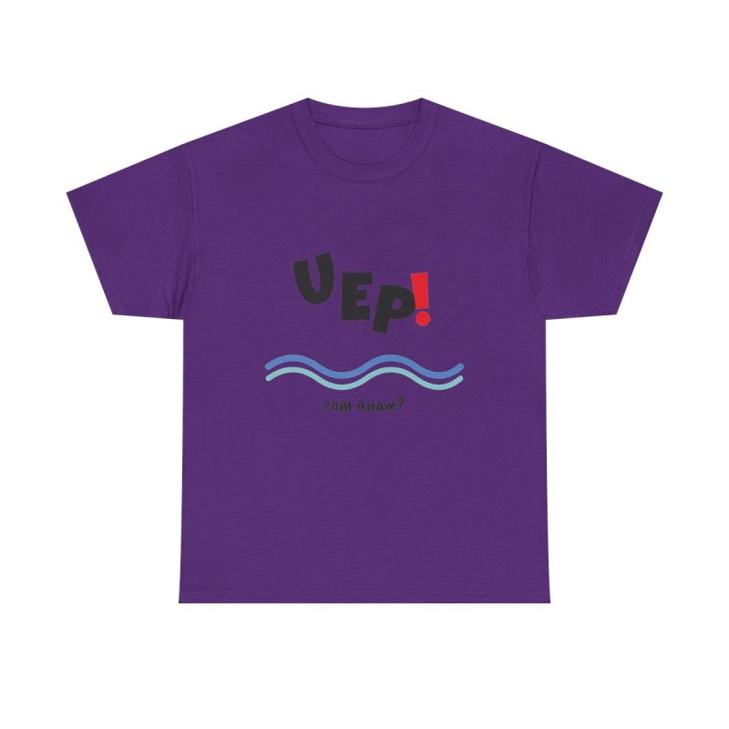 Morado - Camiseta Uep, com anam?