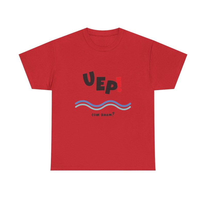 Rojo - Camiseta Uep, com anam?