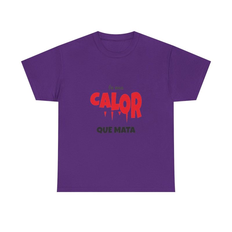 Morado - Camiseta Fa una calor que mata