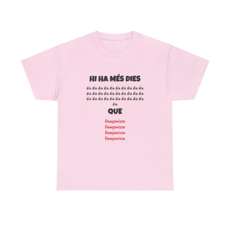 light-pink - Hi ha més dies que llangonissa
