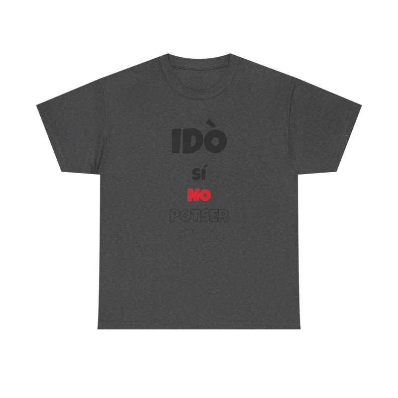 dark-heather - Camiseta Idò, sí, no, potser, depèn