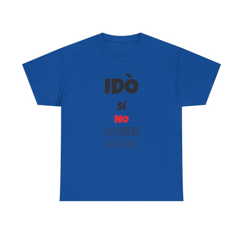 royal - Camiseta Idò, sí, no, potser, depèn