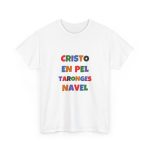Blanco - Camiseta Cristo en pel Blanco - Camiseta Cristo en pel