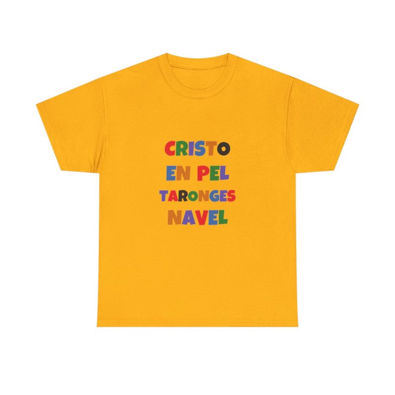 gold - Camiseta Cristo en pel