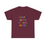 Granate - Camiseta Cristo en pel Granate - Camiseta Cristo en pel