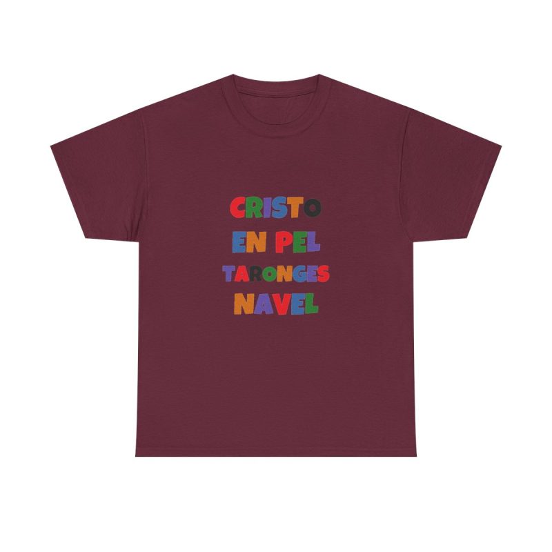 Granate - Camiseta Cristo en pel