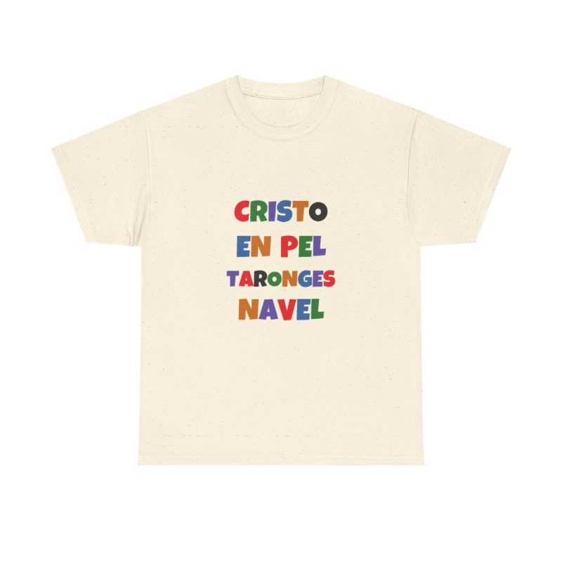 Natural - Camiseta Cristo en pel