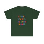 forest-green - Camiseta Cristo en pel forest-green - Camiseta Cristo en pel