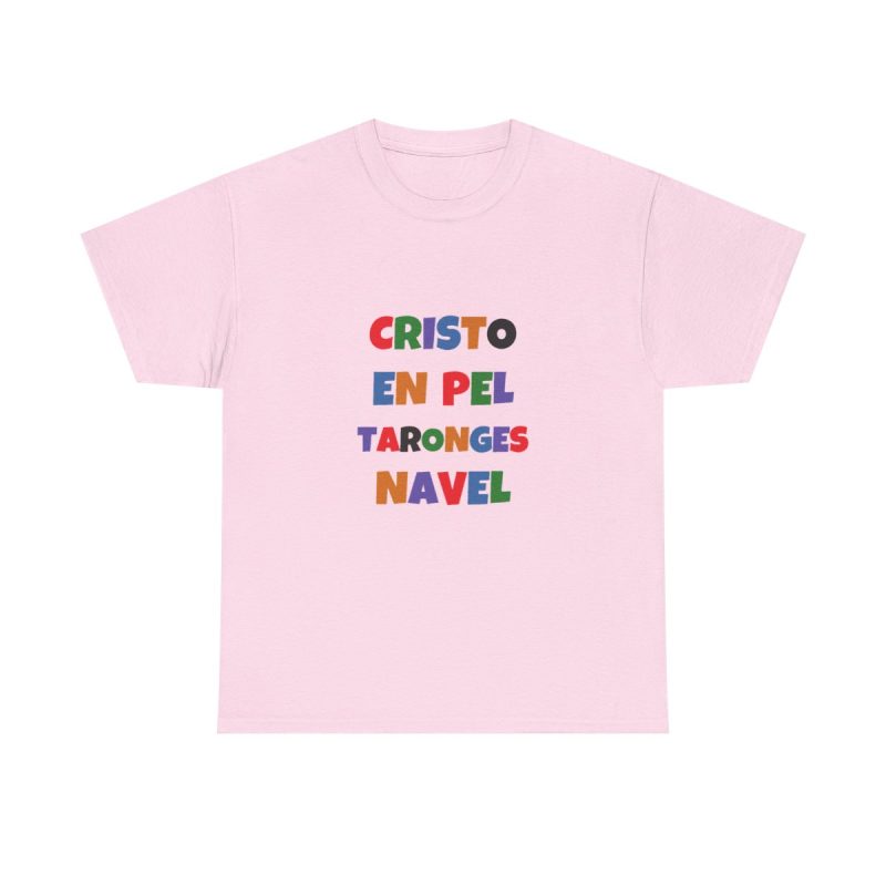 light-pink - Camiseta Cristo en pel