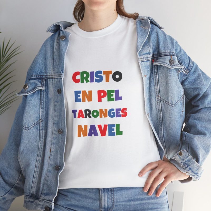 Camiseta Cristo en pel