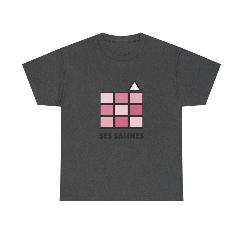 dark-heather - Camiseta Ses Salines, flor de sal