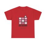 Rojo - Camiseta Ses Salines, flor de sal