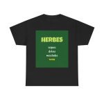 Negro - Camiseta Herbes Negro - Camiseta Herbes