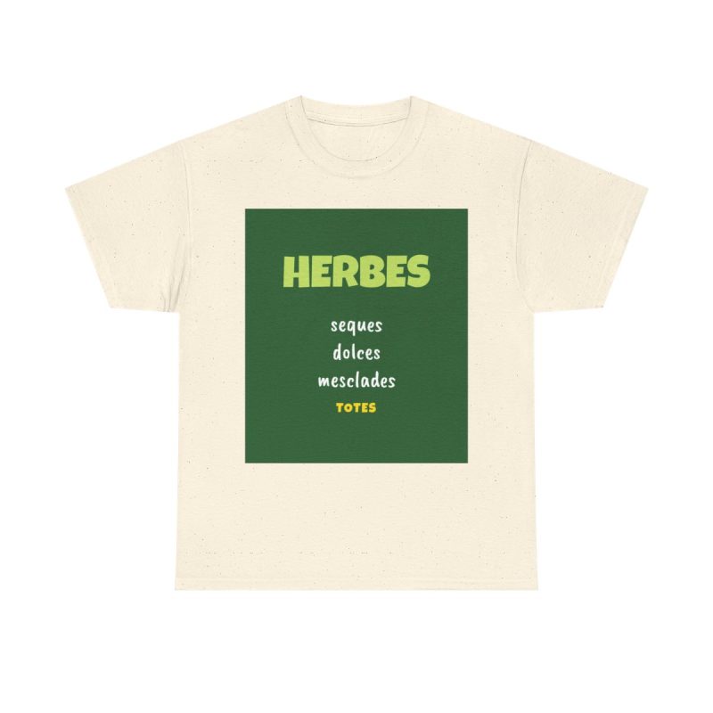 Natural - Camiseta Herbes