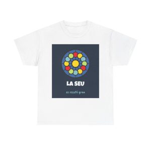 Blanco - Camiseta La Seu, es rosetó gran