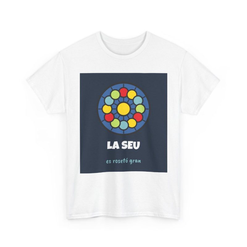 Blanco - Camiseta La Seu, es rosetó gran