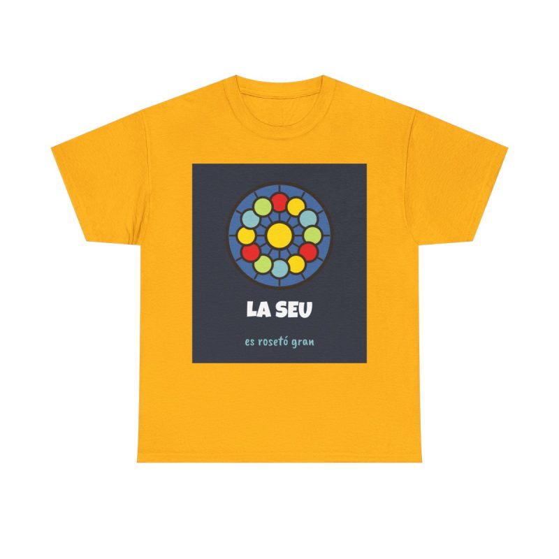 gold - Camiseta La Seu, es rosetó gran