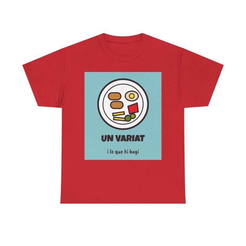Rojo - Camiseta Un Variat