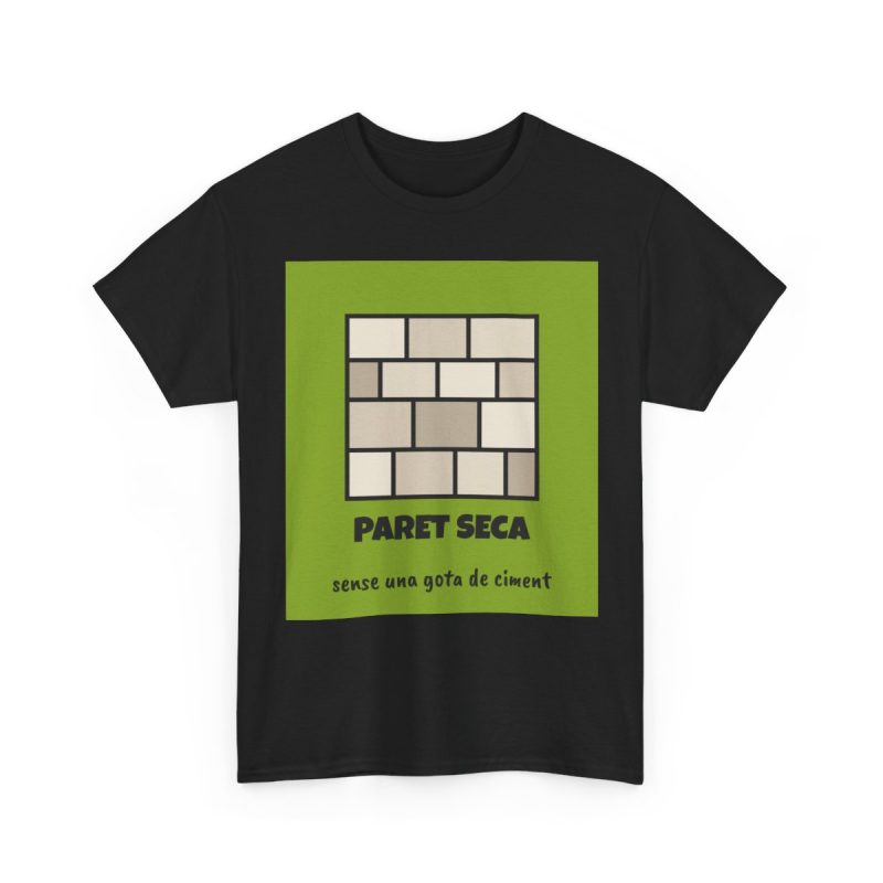 Negro - Camiseta Paret Seca
