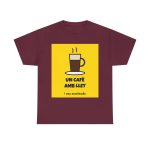Granate - Camiseta Un cafè amb llet