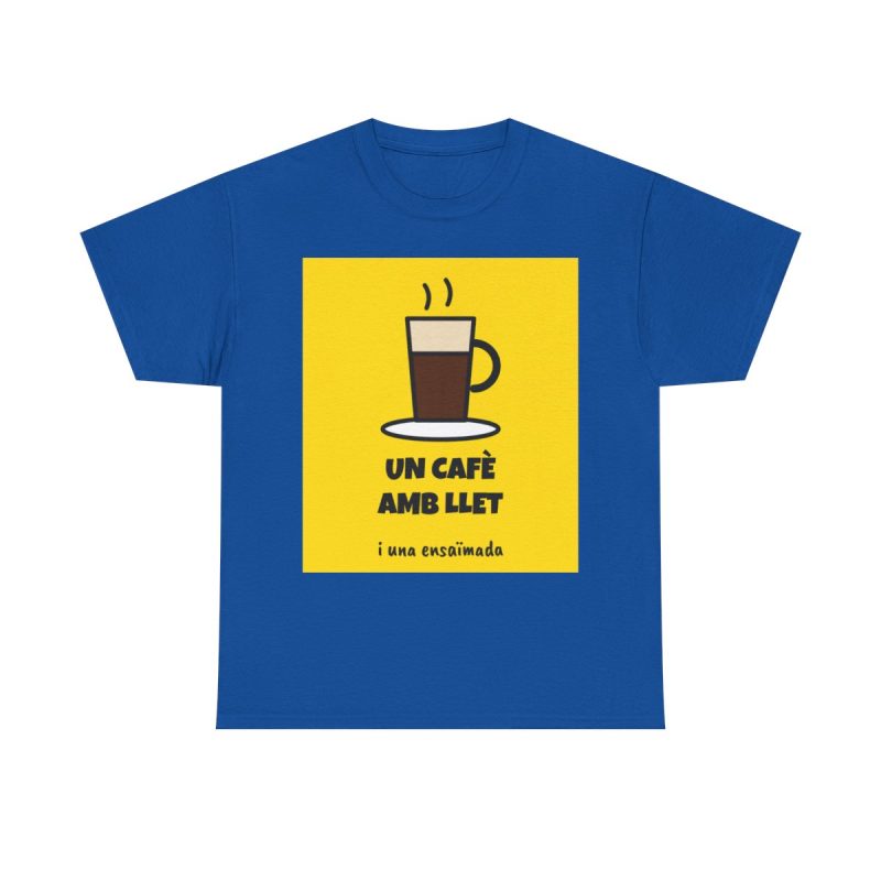 royal - Camiseta Un cafè amb llet