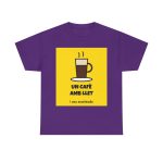 Morado - Camiseta Un cafè amb llet