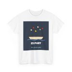 Blanco - Camiseta Es Port
