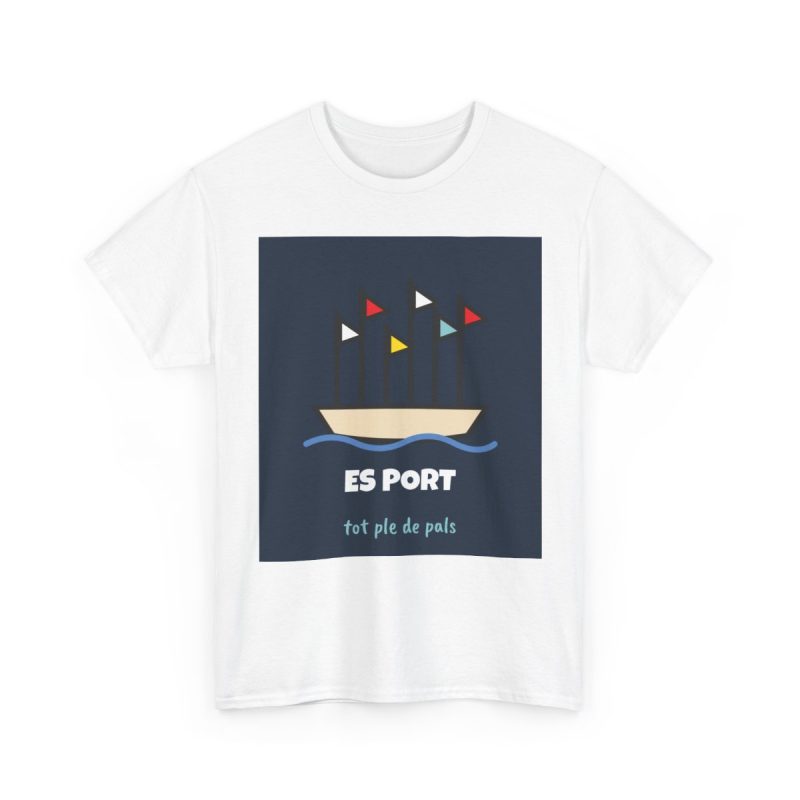 Blanco - Camiseta Es Port