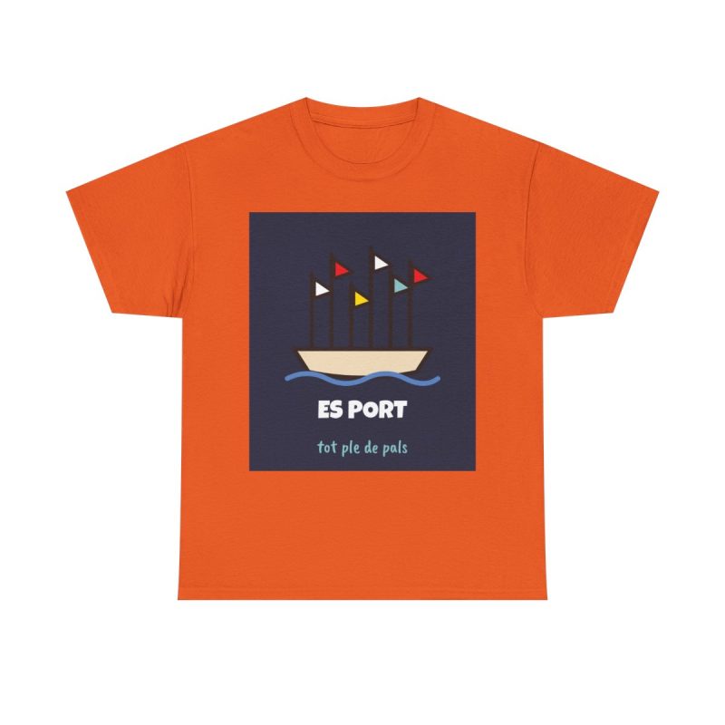 Naranja - Camiseta Es Port