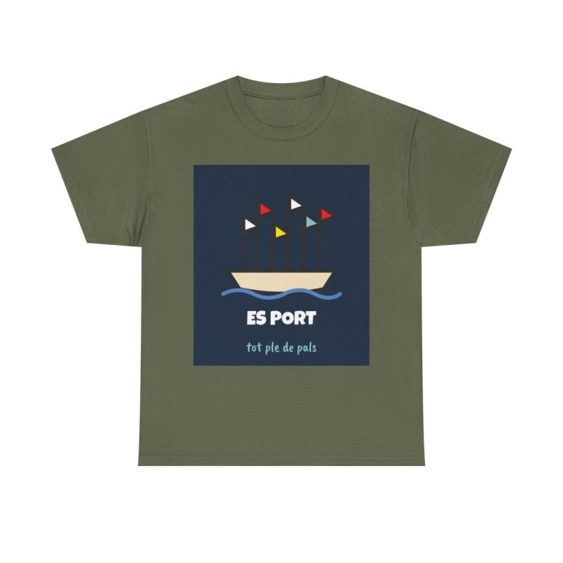 military-green - Camiseta Es Port
