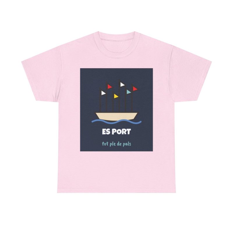 light-pink - Camiseta Es Port