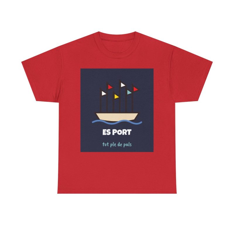 Rojo - Camiseta Es Port