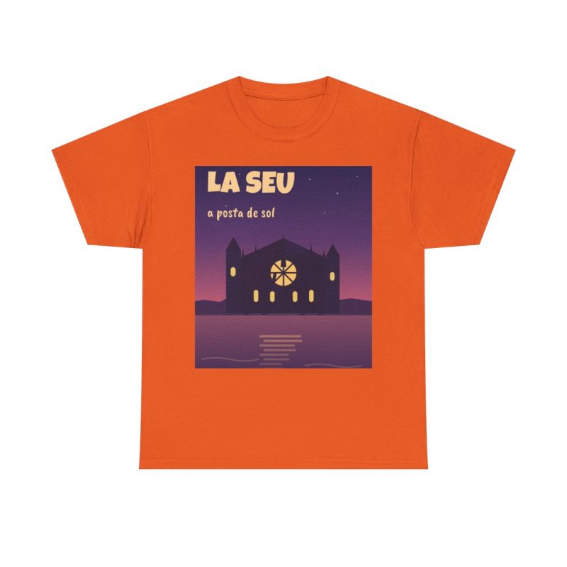 Naranja - La Seu a posta de sol