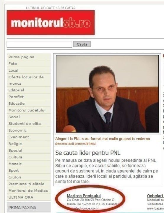 marirea penisului PNL Sibiu