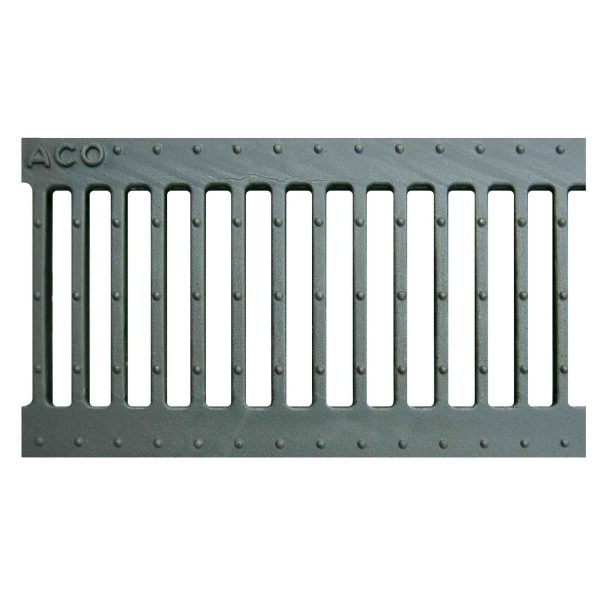Set aco grate+locking pin s200 c250 cast iron 50cm