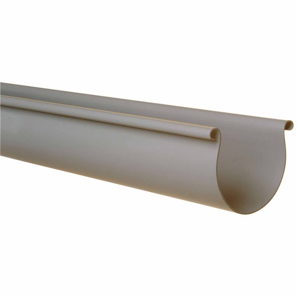 Ud. Adequa canaló doble voluta C125 gris clar Ral-9018 D270 - 4 metres