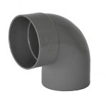 Pz. Adequa codo 87.5 m-h D75 Ral-7037