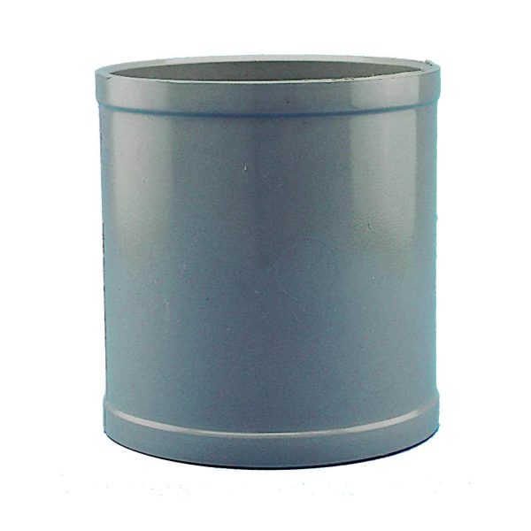Pz. Adequa manguito union h-h D75 Ral-7037