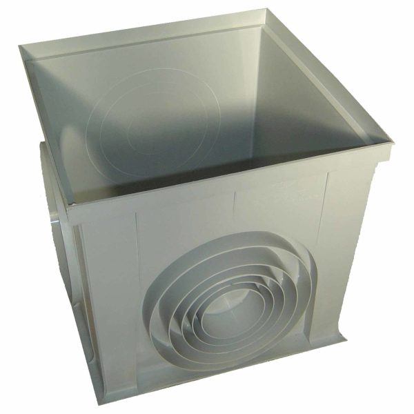 Ud. Adequa arqueta 20x20 grisa