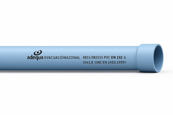 Pz. Tubo PVC Adequa Evacuación EVAC+ M1 DN 40 3M