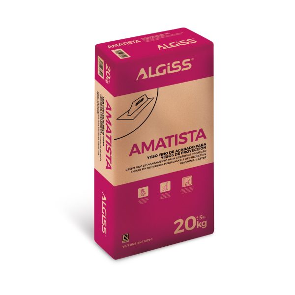 Sack Gips Algiss amatista (20kg) Feinputz