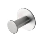 Percha Baho Bolt acero cepillado (adhesivo 3M)