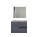 Conjunto Baho Plus 80 Donna Mare (Espejo Led)