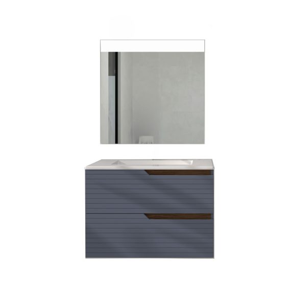 Conjunto Baho Plus 80 Donna Mare (Espejo Led)